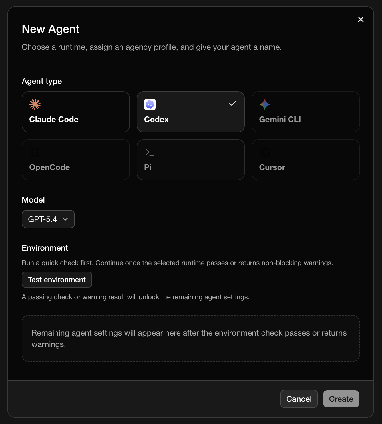 Workspace-backed execution